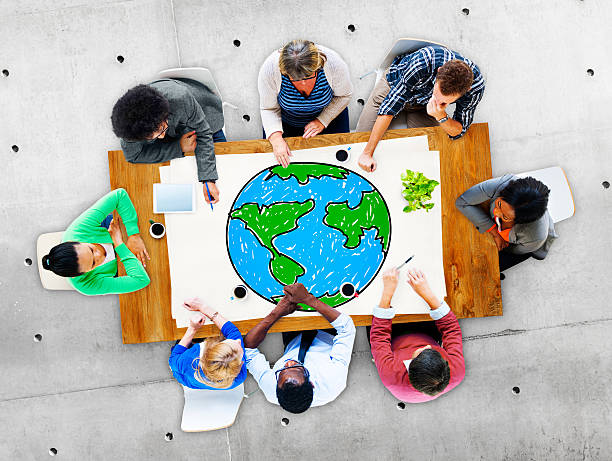 Global Networking Communication Economy Worldwide Concept